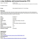 Anti-c-myc-FITC, SH1-26E7.1.3, 30 tests